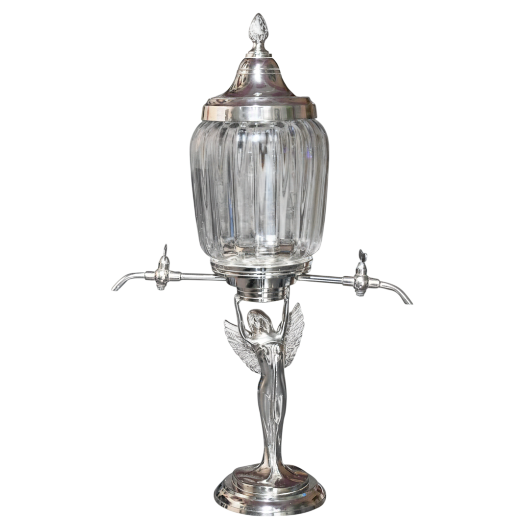 Crystal Ribbed Absinthe Fountain – Silver Angel Collector’s Edition ...