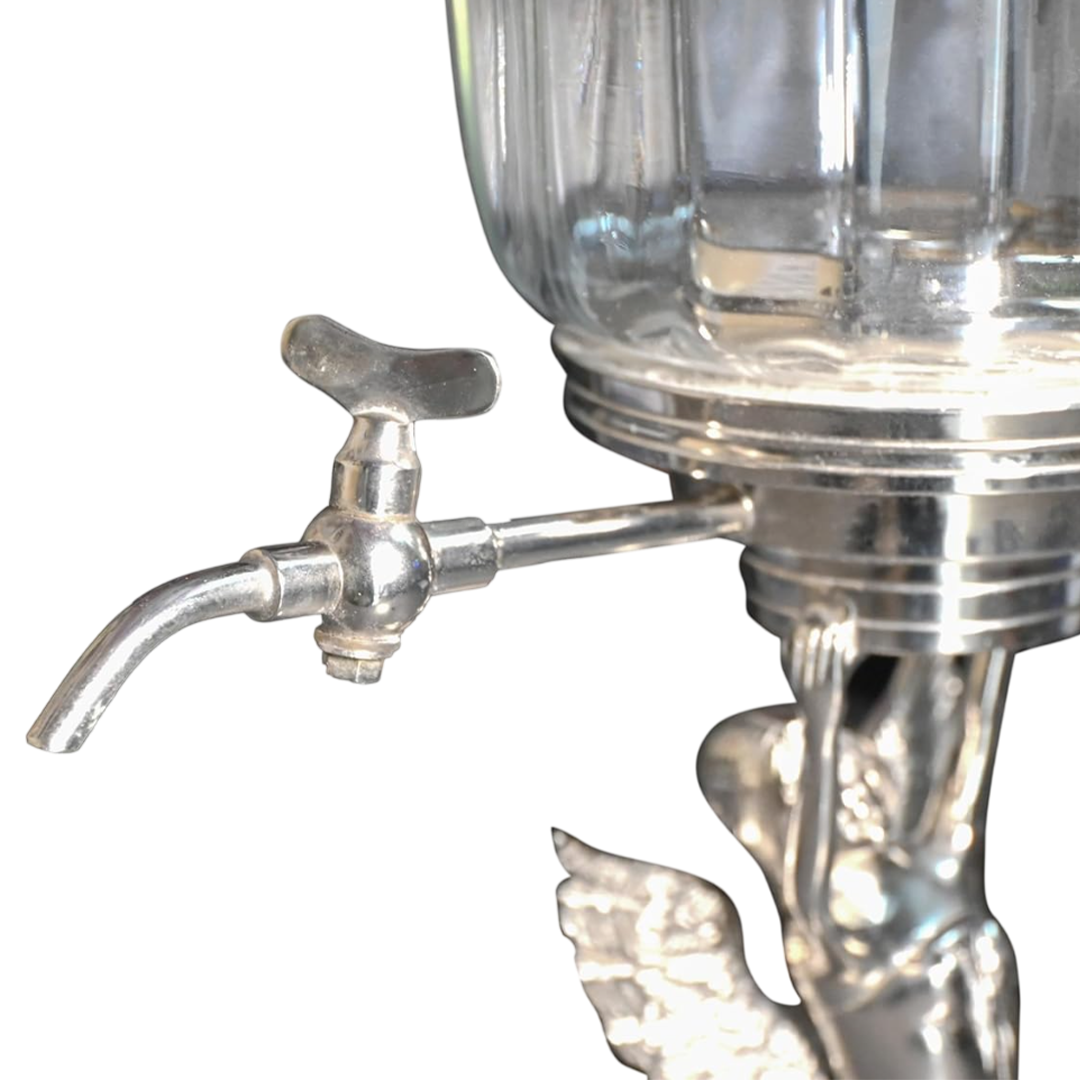 Crystal Ribbed Absinthe Fountain – Silver Angel Collector’s Edition ...